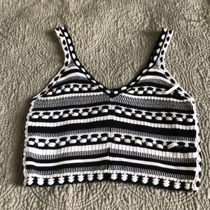 Alice and Olivia crop top